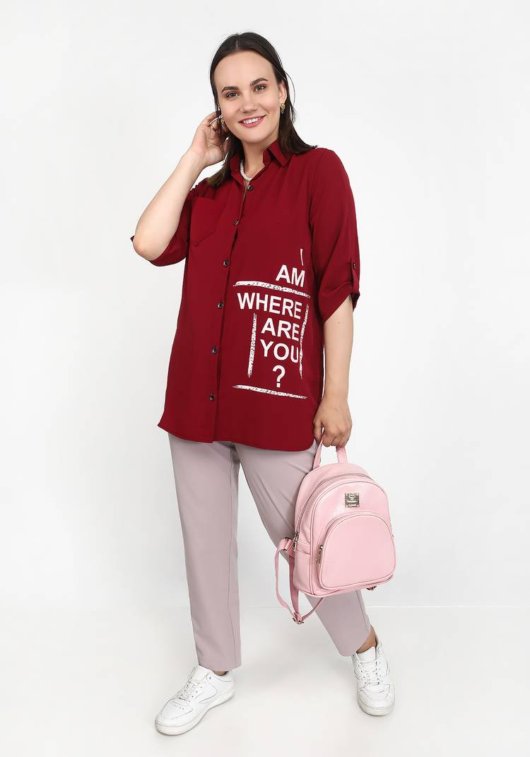 Блуза Любимые слова шир.  750, рис. 13