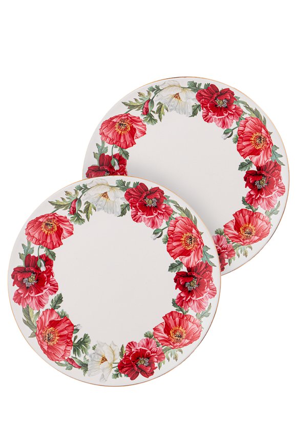 Набор из 2 обеденных тарелок Маки шир.  580, рис. 1