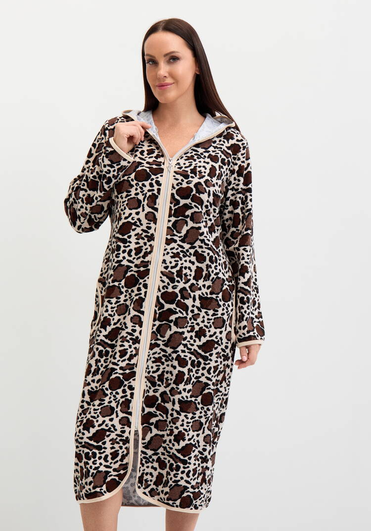 Халат махровый с капюшоном шир.  750, рис. 8