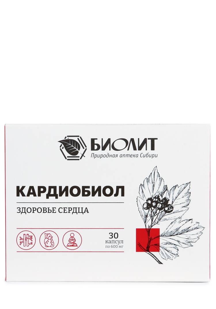 Комплекс для сердца Кардиобиол, 2 шт. шир.  750, рис. 3