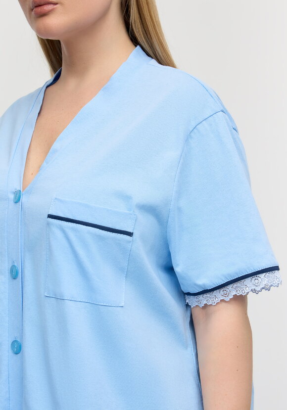 Костюм брючный Нежный рассвет шир.  580, рис. 6