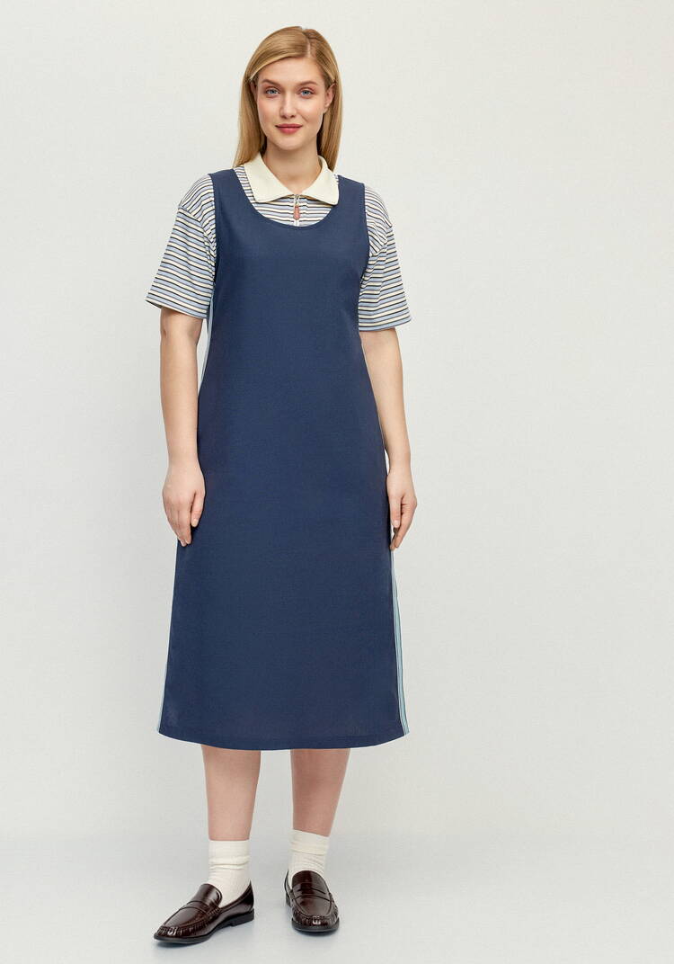 Сарафан изо льна Таисия шир.  750, рис. 4