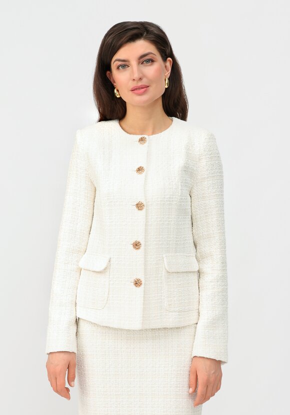 Жакет однобортный шир.  580, рис. 28