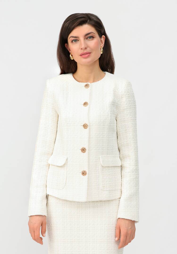 Жакет однобортный шир.  750, рис. 28