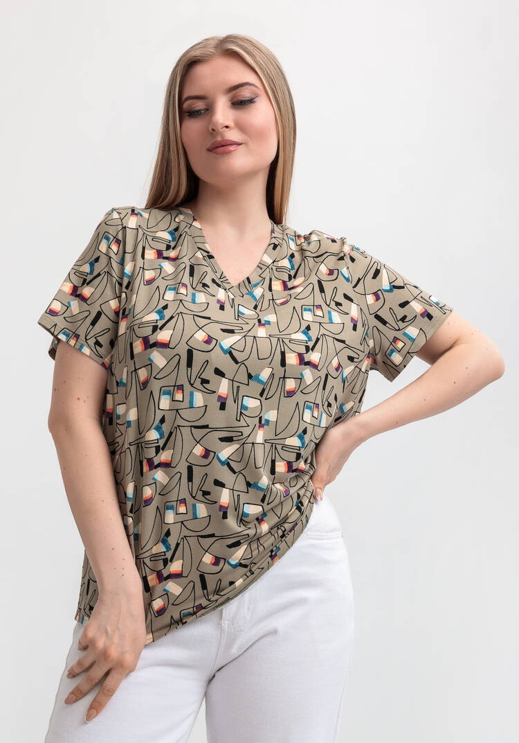 Блуза Эльвира шир.  750, рис. 1