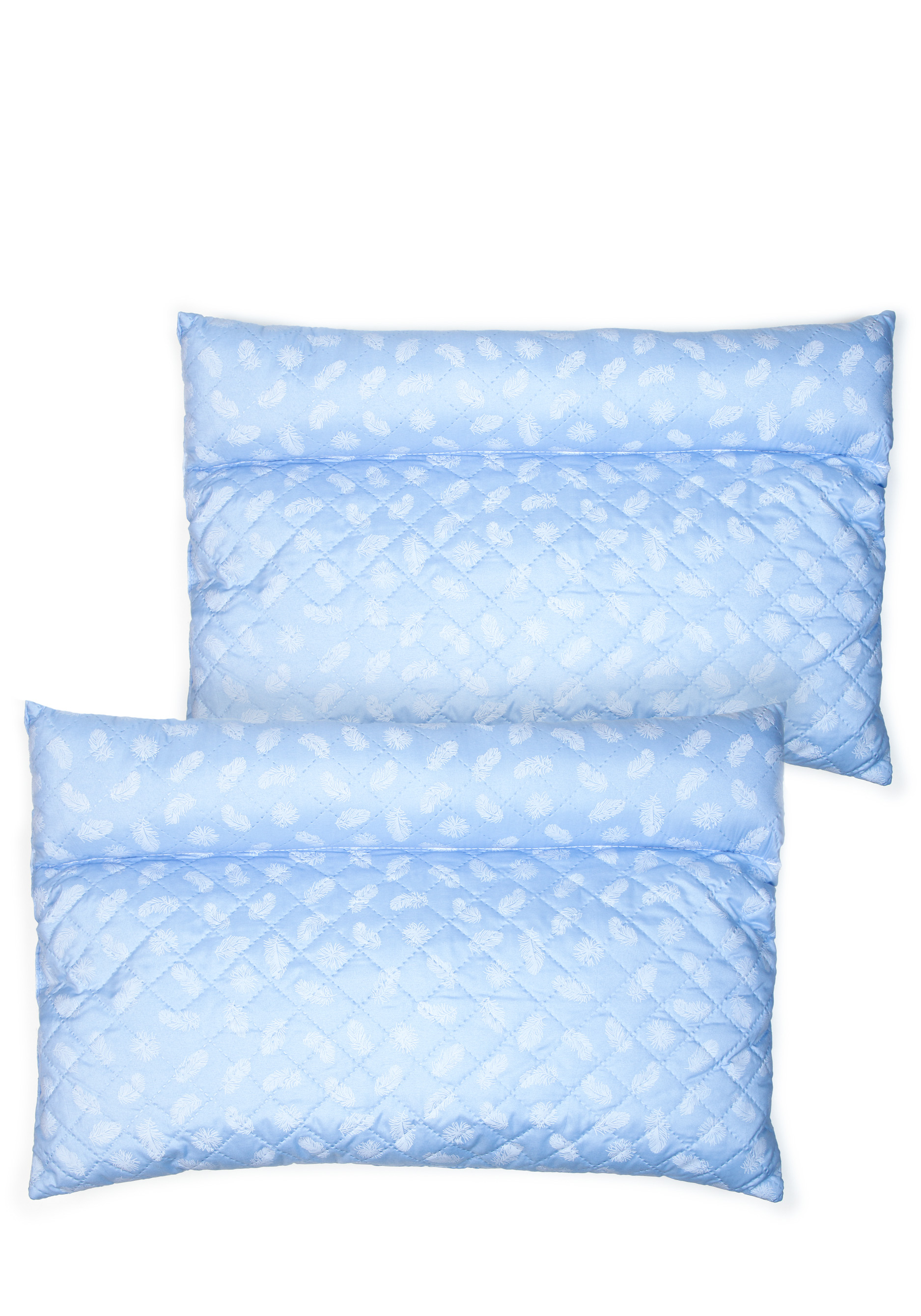 Подушка с валиком под шeю, 2 шт. Matex, цвет голубой, размер 50*70