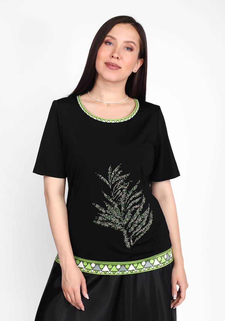 Блуза Звездная галактика шир.  750, рис. 4