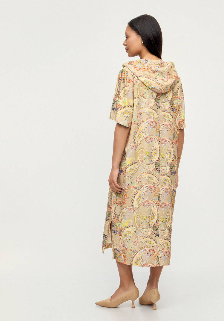 Платье изо льна Летний шик шир.  750, рис. 3