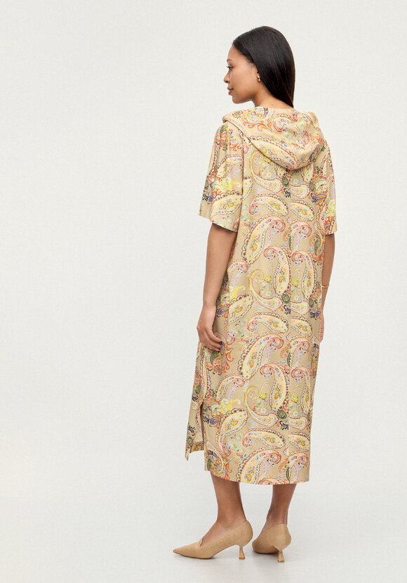 Платье изо льна Летний шик шир.  580, рис. 3