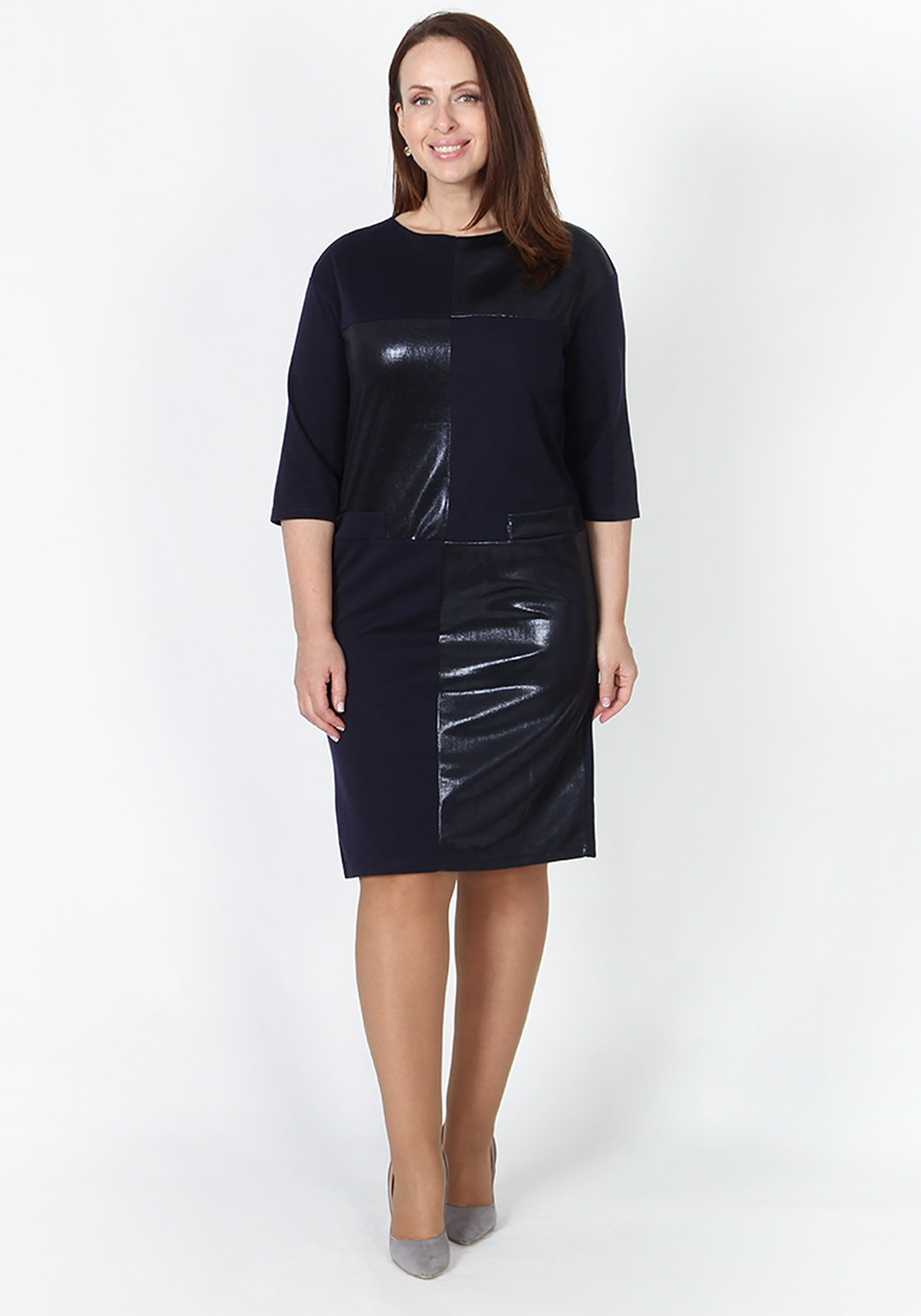 Платье «Триана» Veas, размер 48, цвет черный прямая модель - фото 2