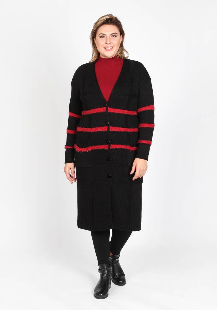 Кардиган удлиненный Селин шир.  750, рис. 7