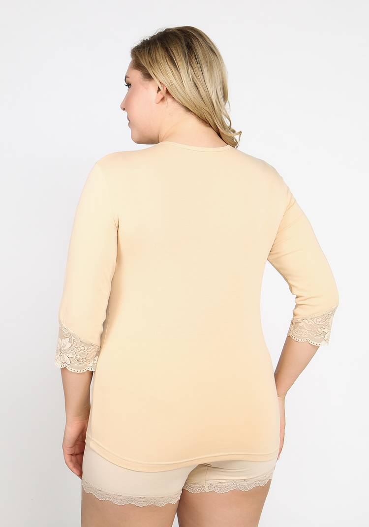 Майка с рукавом 3/4 Кармен шир.  750, рис. 9