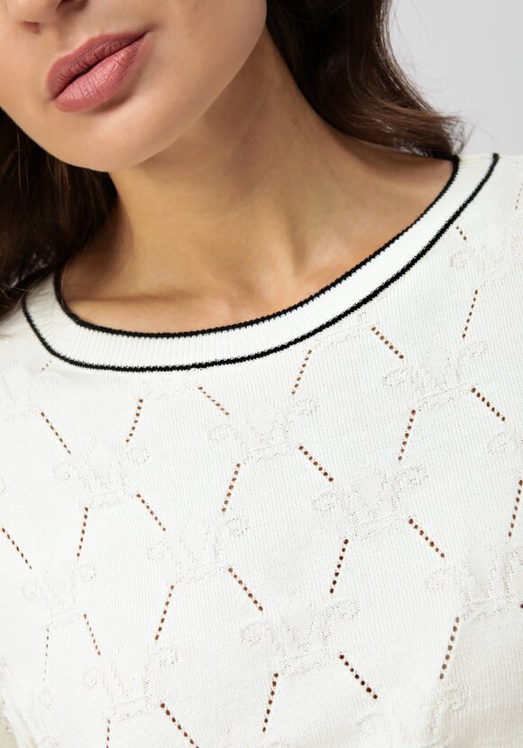 Джемпер с фактурным принтом шир.  580, рис. 12