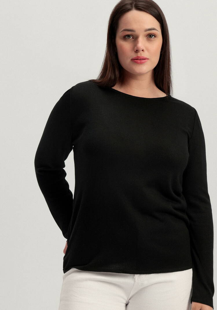 Джемпер базовый удлиненный шир.  750, рис. 8