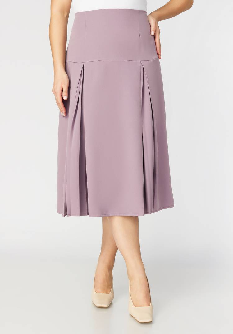 Юбка-трапеция со складками шир.  750, рис. 5