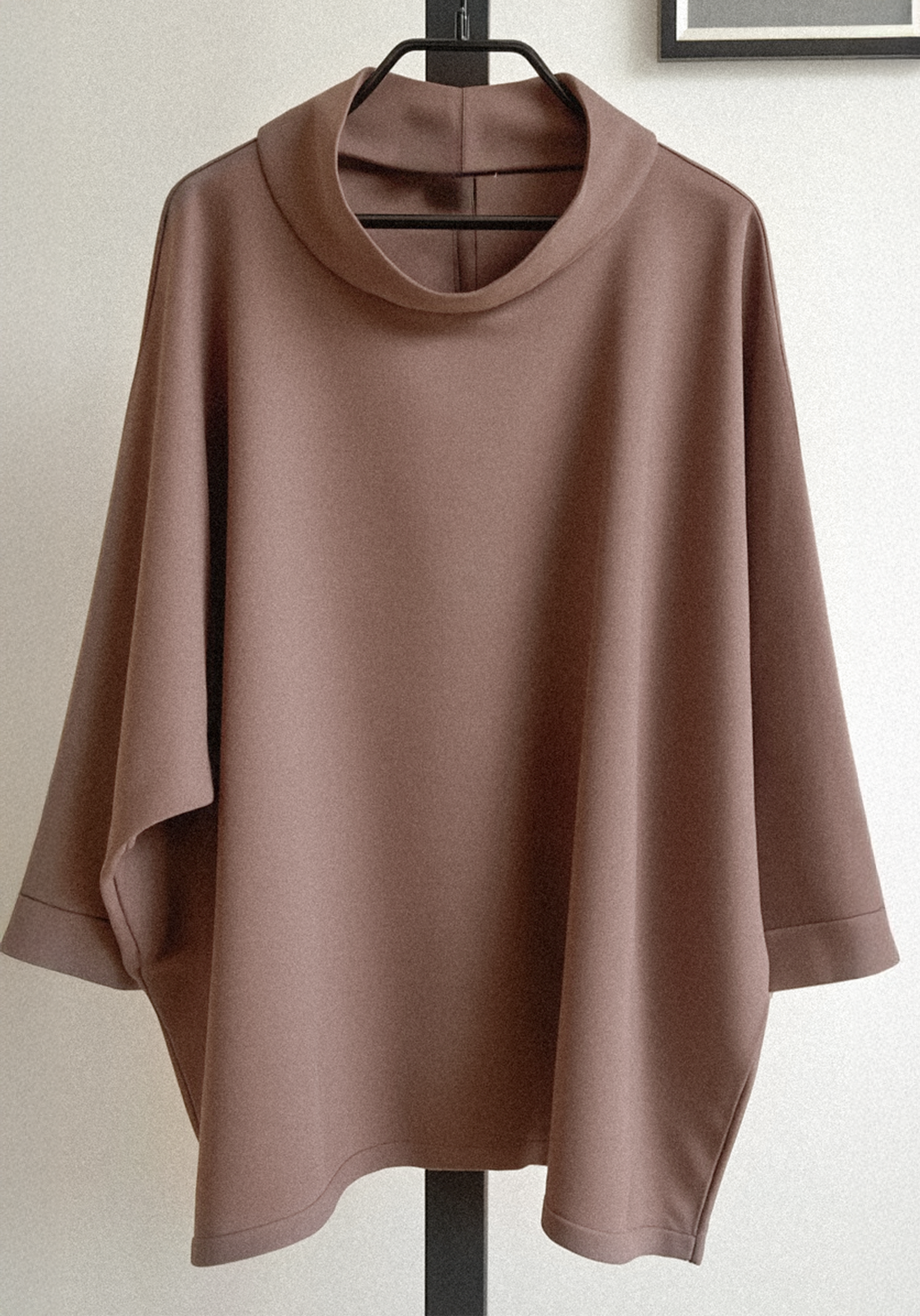 

Блуза из плотного трикотажа Resale, Коричневый