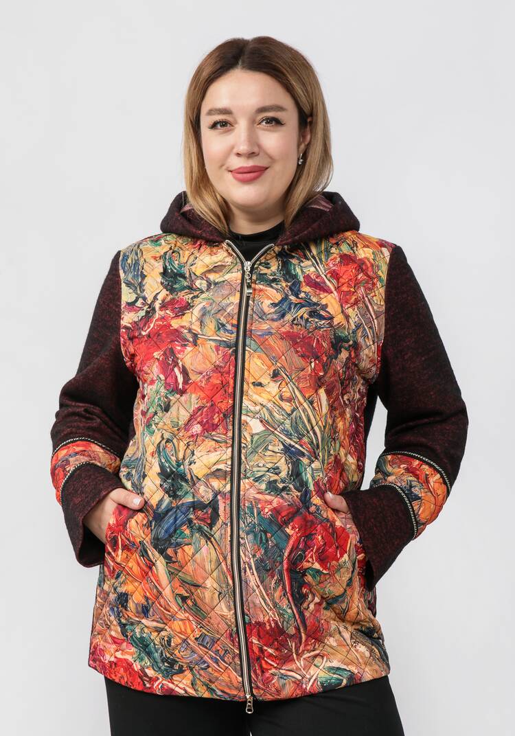 Куртка Буйство красок шир.  750, рис. 1