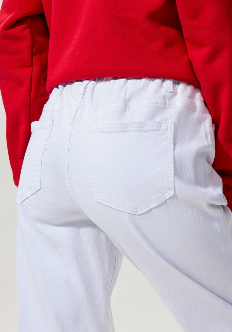 Джинсы с резинкой по поясу шир.  750, рис. 17