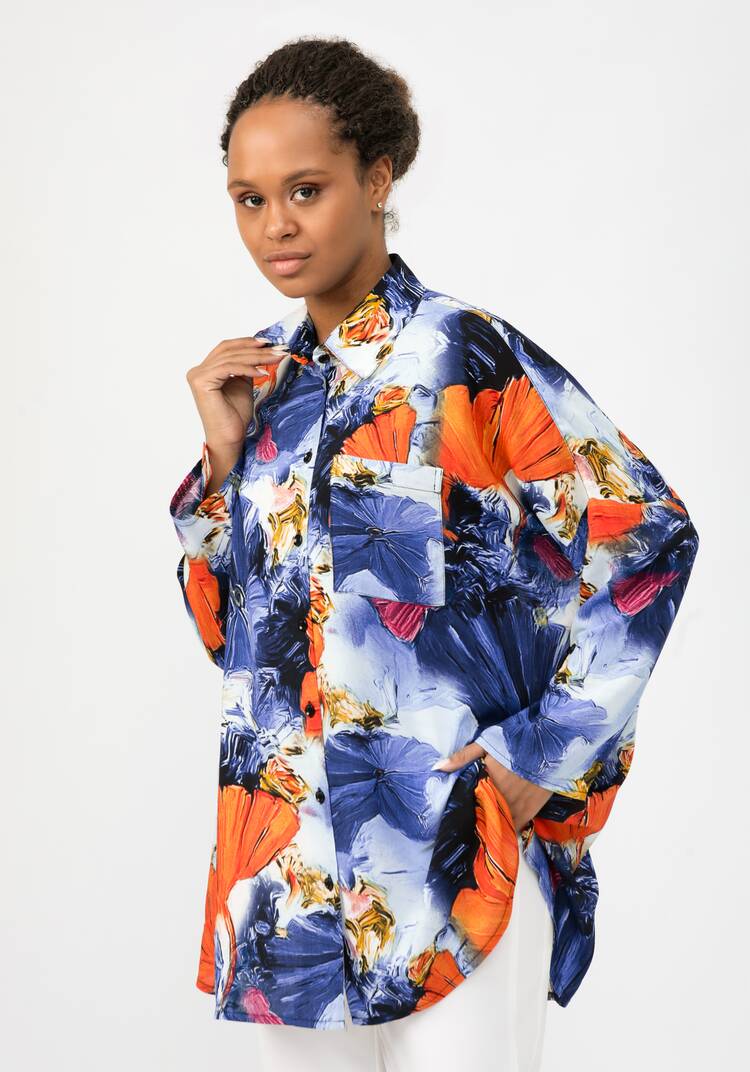 Блуза Обворожительный взгляд шир.  750, рис. 63