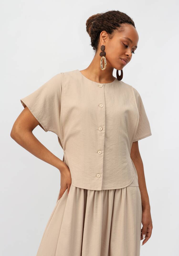 Платье-трансформер с жилетом шир.  750, рис. 16