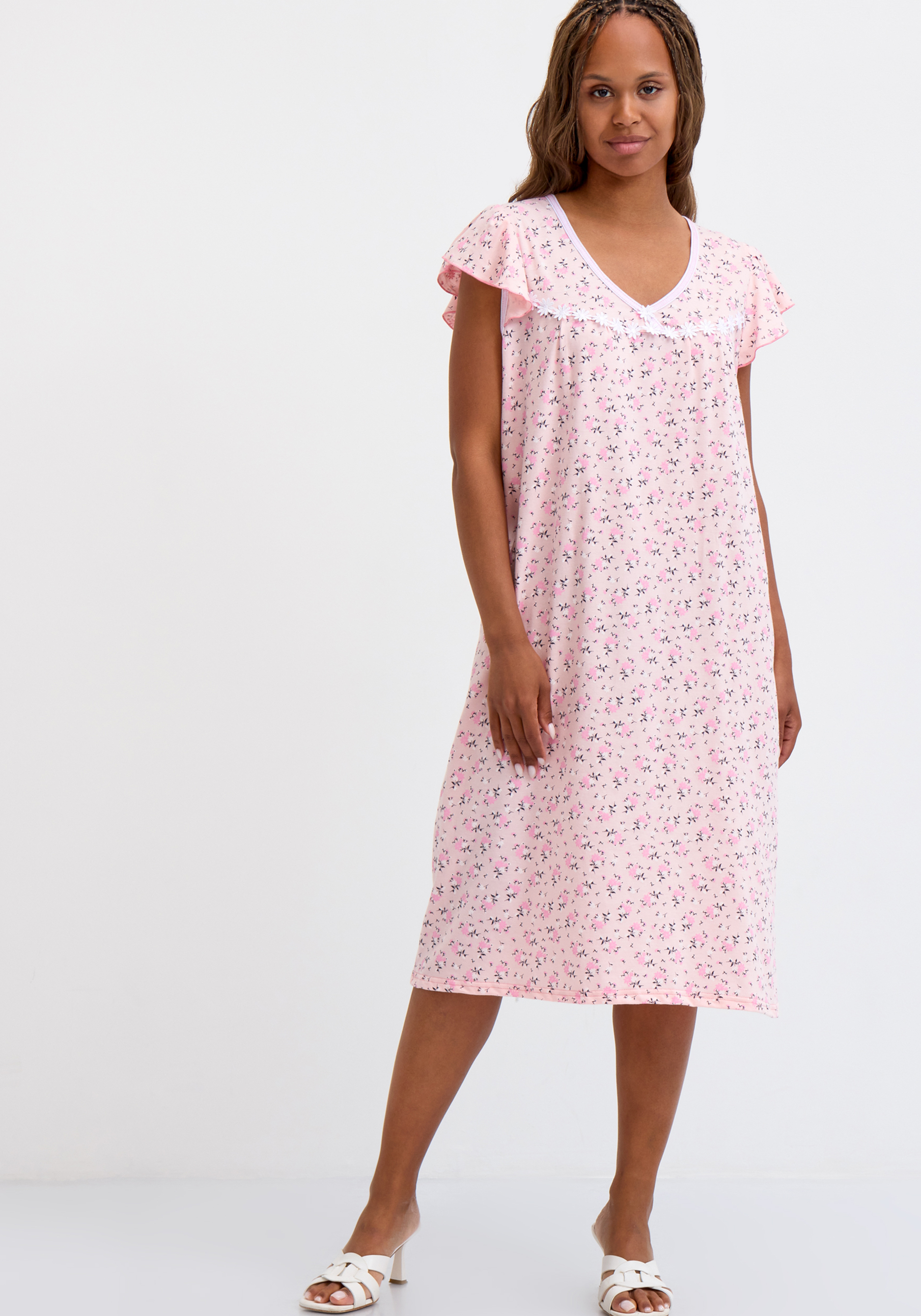 

Сорочка "Нежные объятия", Розовый