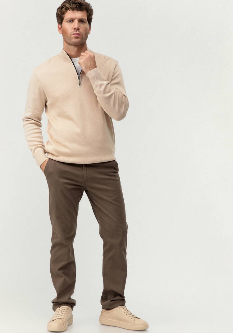 Джемпер с воротником-стойкой на молнии шир.  750, рис. 25