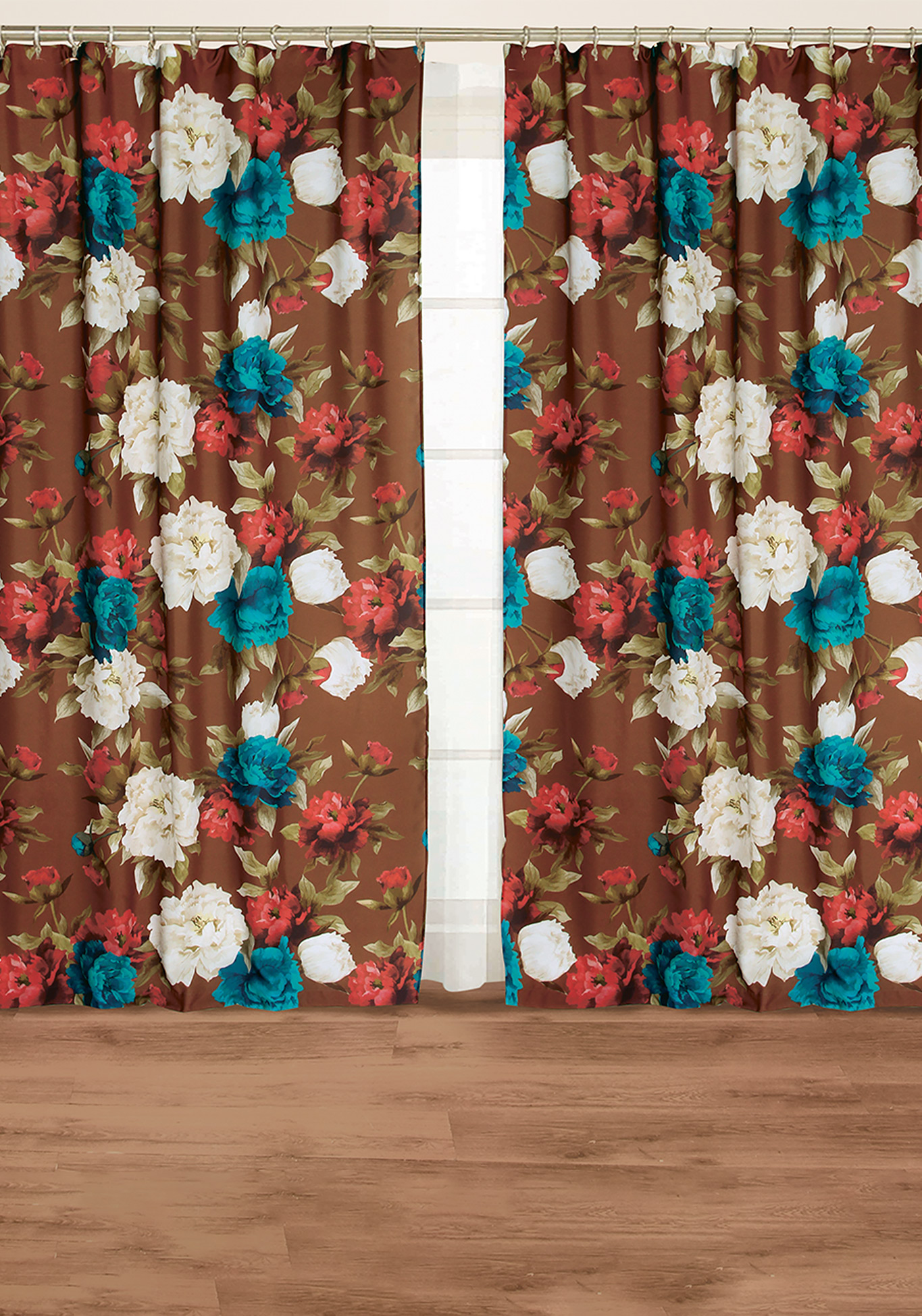 

Комплект штор «Цветущий пион», 2 шт.