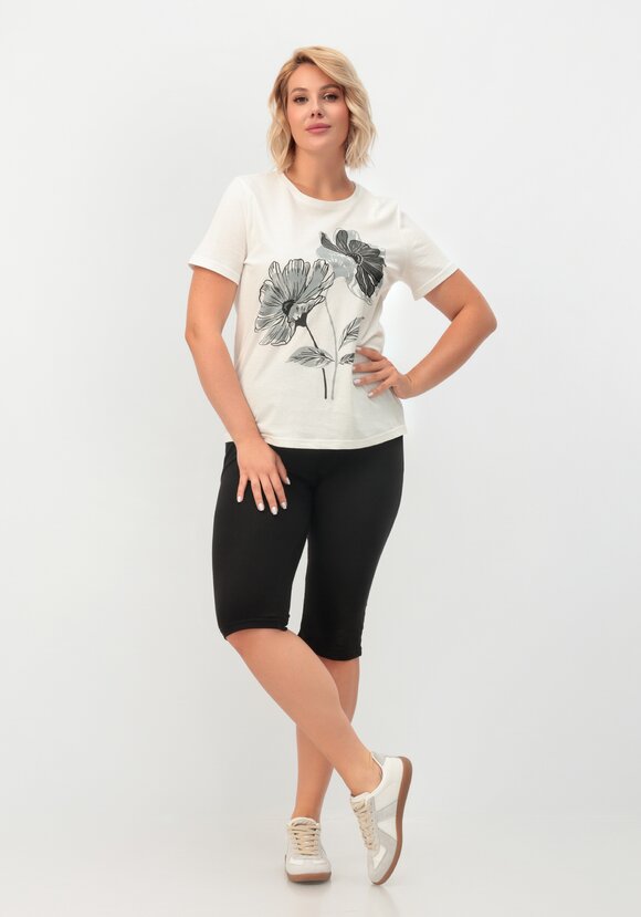 Костюм с принтом на футболке шир.  580, рис. 10