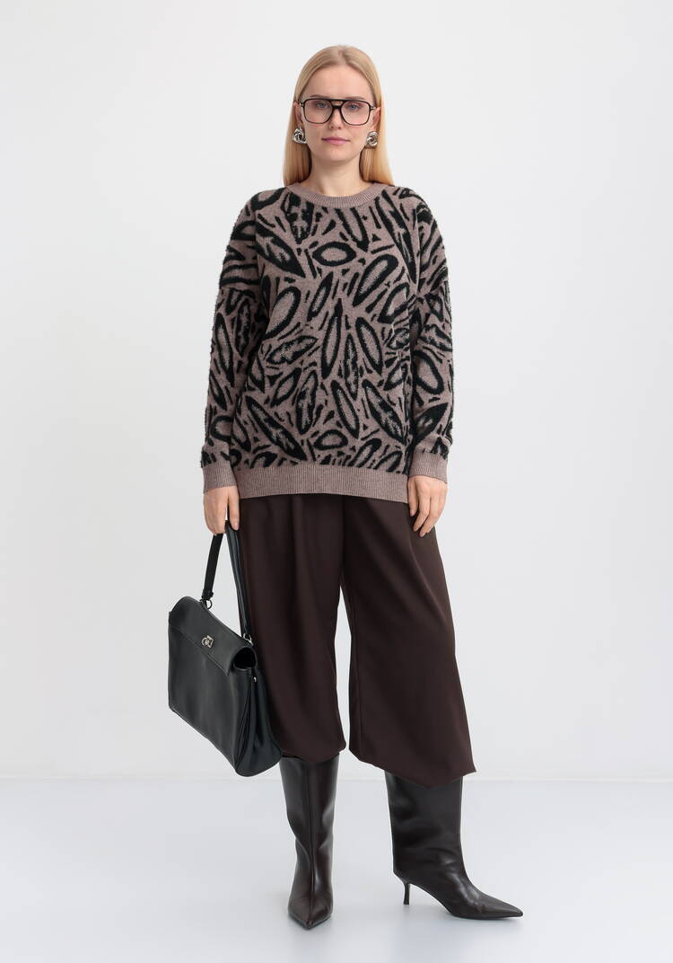 Свитер Теплый вечер шир.  750, рис. 28