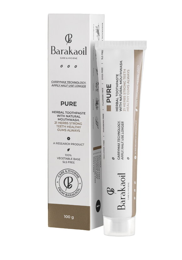 Зубная паста на основе лечебных трав и масел шир.  580, рис. 2