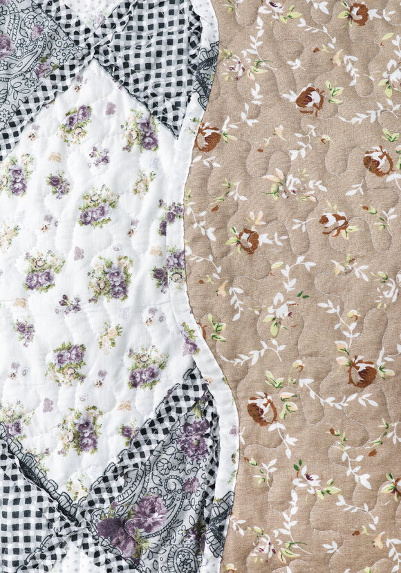 Покрывало с наволочками Печворк шир.  580, рис. 73