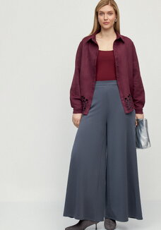 Брюки палаццо с комфортным поясом Жасмин