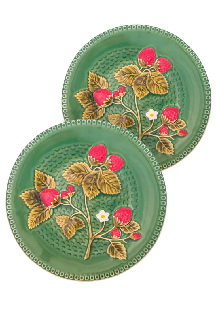 Тарелка Земляника, 2 шт. шир.  750, рис. 1