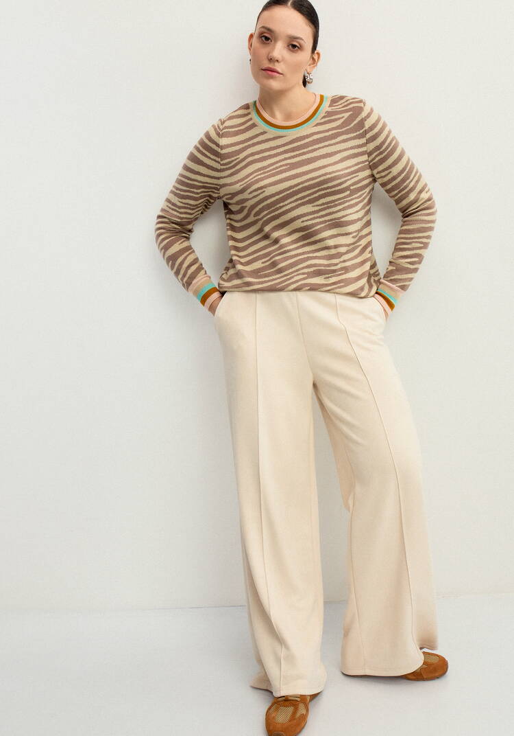 Джемпер с жаккардовым рисунком шир.  750, рис. 25