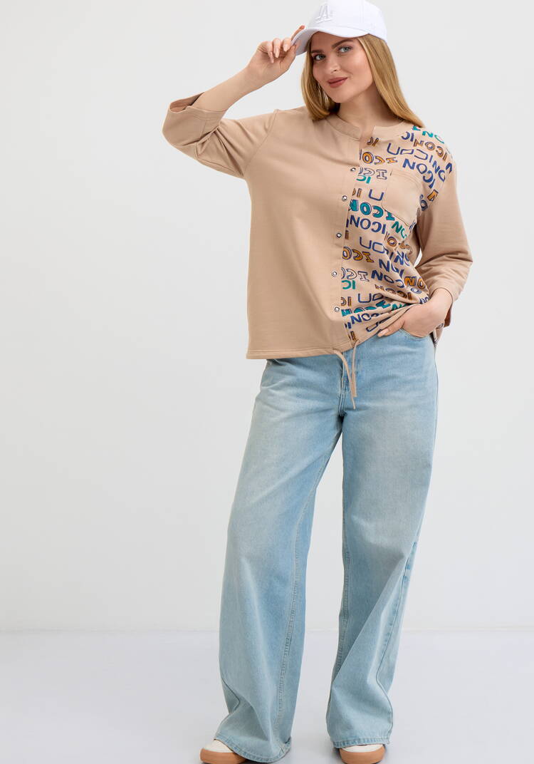 Блуза Настроение шир.  750, рис. 20