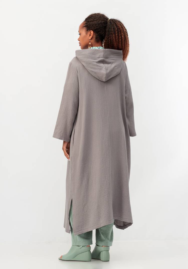 Кардиган удлиненный с капюшоном шир.  750, рис. 12