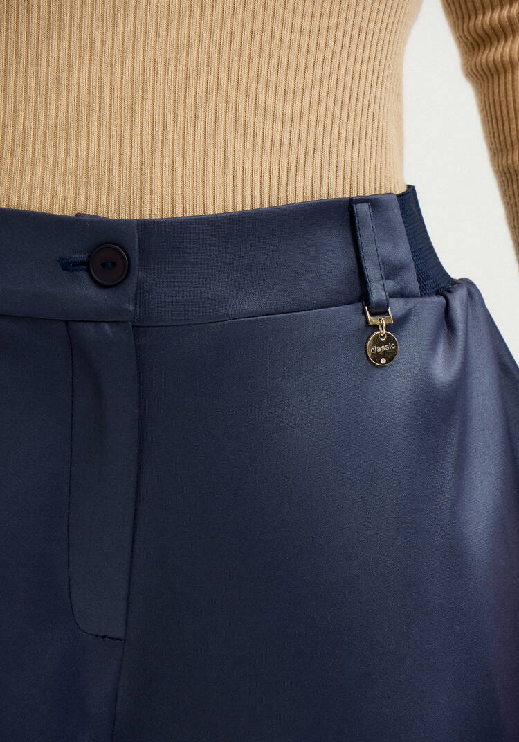 Брюки с комфортным поясом на рeзинке шир.  750, рис. 5