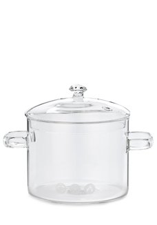 Стеклянная кастрюля с крышкой Даймонд