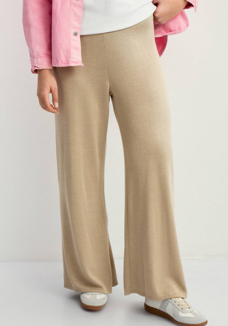 Брюки палаццо свободного кроя шир.  750, рис. 7