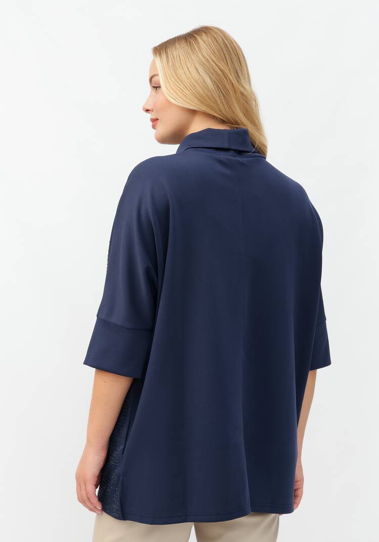 Блуза Жанна со стразами шир.  750, рис. 3