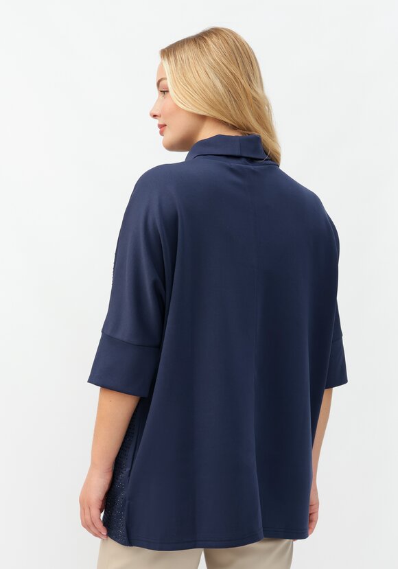 Блуза Жанна со стразами шир.  580, рис. 3