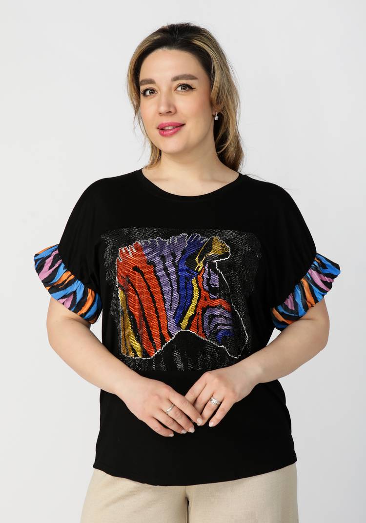 Футболка женская Роза шир.  750, рис. 19