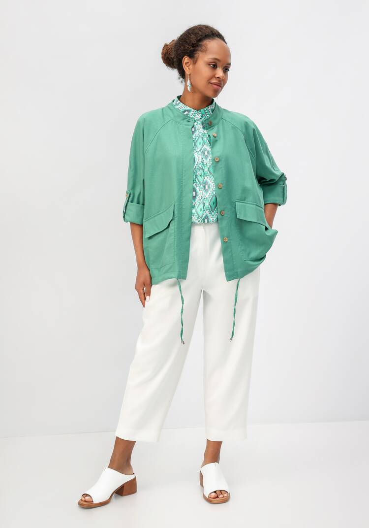 Пыльник свободного кроя шир.  750, рис. 18