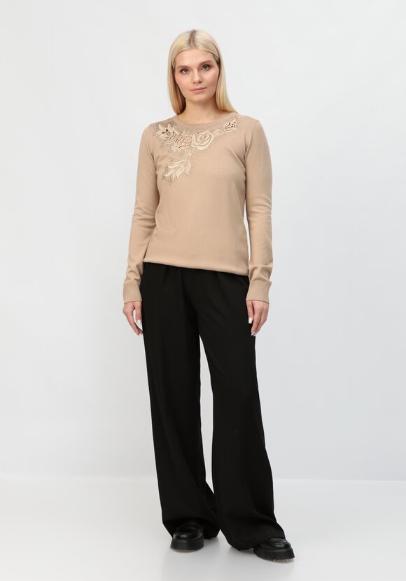 Блуза Цветочное ожерелье шир.  580, рис. 11