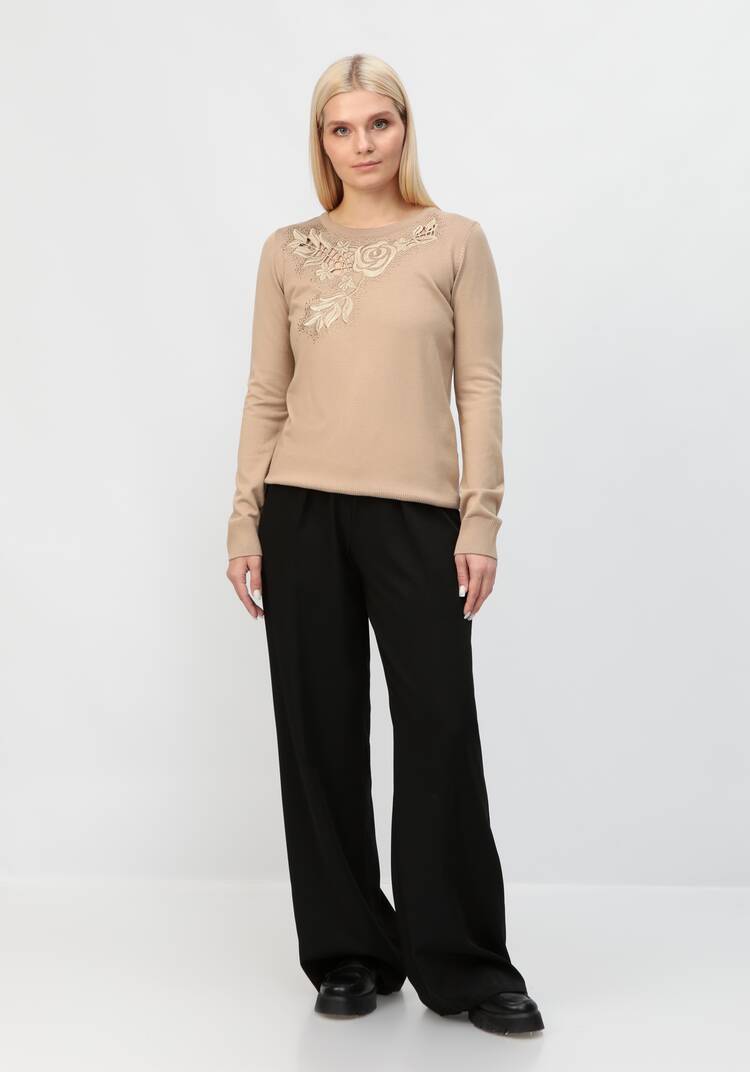 Блуза Цветочное ожерелье шир.  750, рис. 11