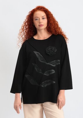 Блуза прямого кроя Катрин