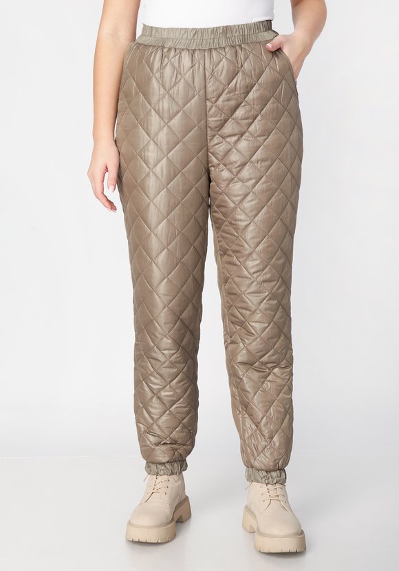 Брюки стеганые на резинке шир.  580, рис. 9