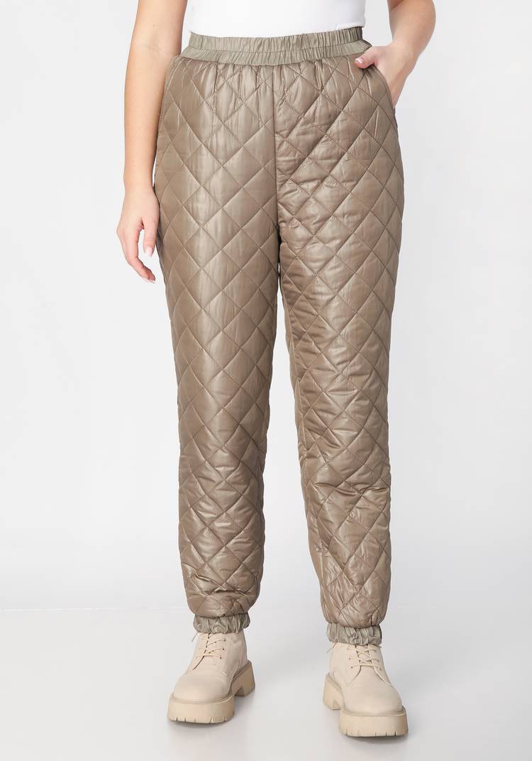 Брюки стеганые на резинке шир.  750, рис. 9