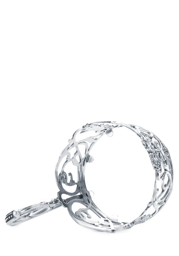 Чайная чашка Ангел фарфор, серебро шир.  580, рис. 5