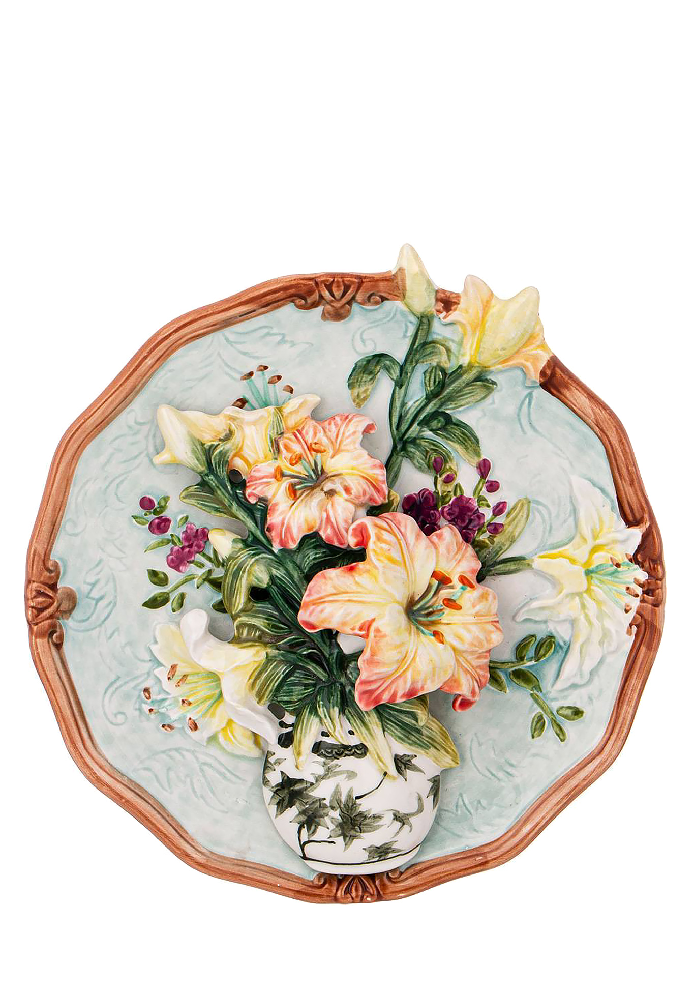 

Декоративная тарелка «Букет»